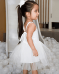 Load image into Gallery viewer, Ready-Made: Linen Tutu Dress - White