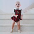 Load image into Gallery viewer, Unisex Tartan Romper