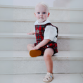 Load image into Gallery viewer, Unisex Tartan Romper