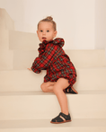 Load image into Gallery viewer, Ready-Made: Tartan Frill Top & Bloomer Set