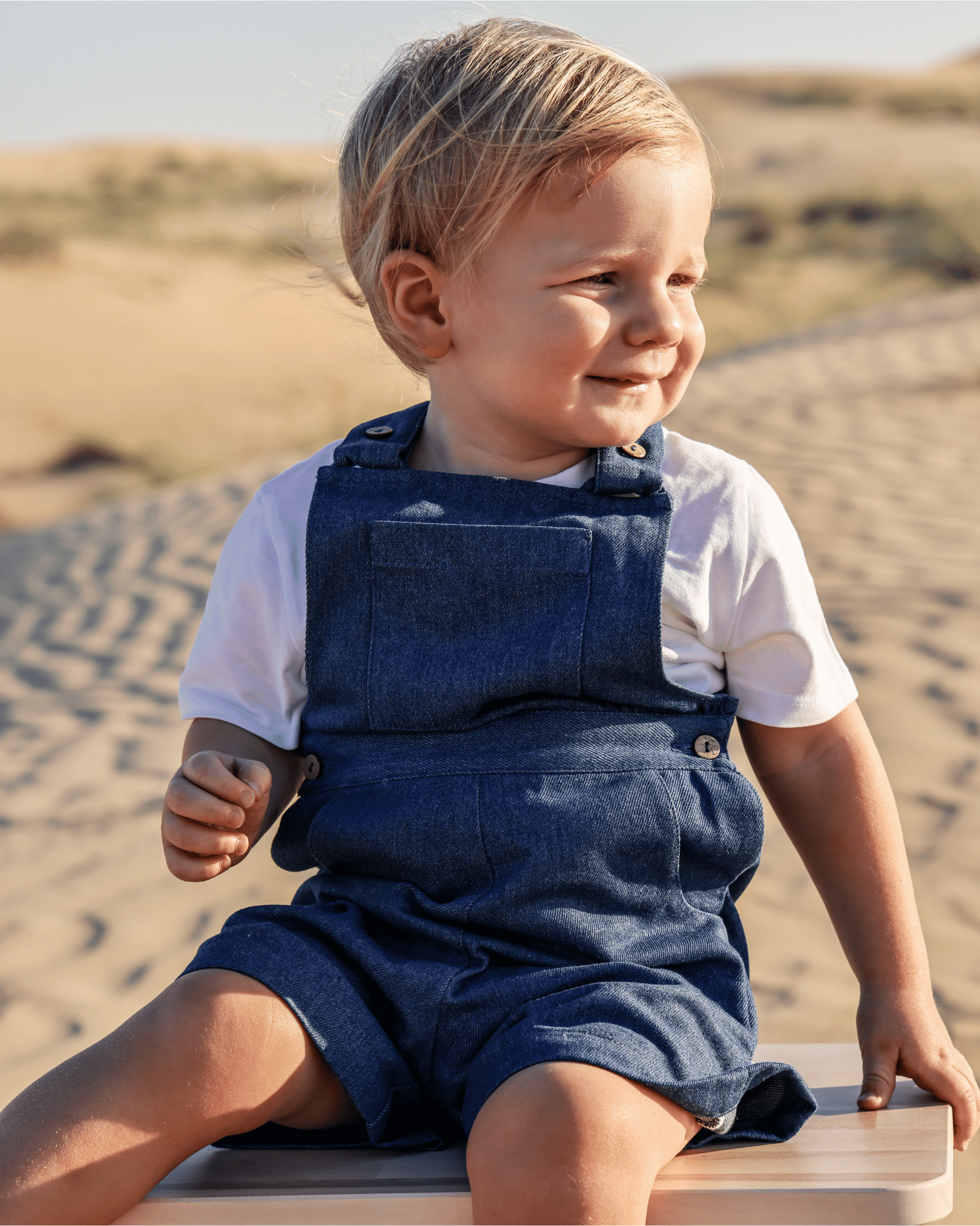 Denim Dungaree Shorts Mace Co Kids