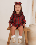 Load image into Gallery viewer, Tartan Long-Sleeved Dress