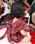 Load image into Gallery viewer, Tartan Lilly Romper