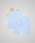 Load image into Gallery viewer, Muslin Cotton Top & Pants Set