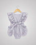 Load image into Gallery viewer, Linen Lilly Bow Romper
