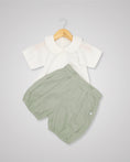 Load image into Gallery viewer, Bloomer Linen Shorts & Tee Set
