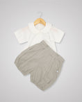 Load image into Gallery viewer, Bloomer Linen Shorts & Tee Set
