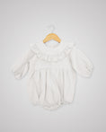 Load image into Gallery viewer, Long-Sleeved Linen Rosie Romper
