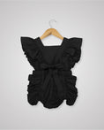 Load image into Gallery viewer, Cotton Lilly Bow Back Romper
