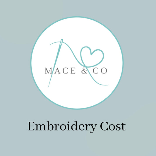 Embroidery Cost