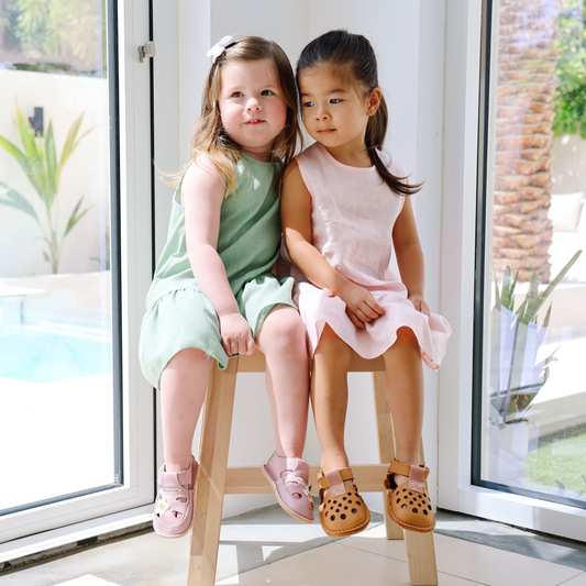 Linen Ruffle Hem Dress