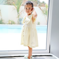 Load image into Gallery viewer, Linen Round Collar Dress
