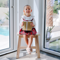 Load image into Gallery viewer, Tartan Pinafore Dress & Ruffle Shirt
