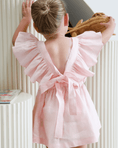 Load image into Gallery viewer, Linen Open Back Frill Dress
