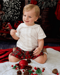 Load image into Gallery viewer, Tartan Shorts & Tee Set
